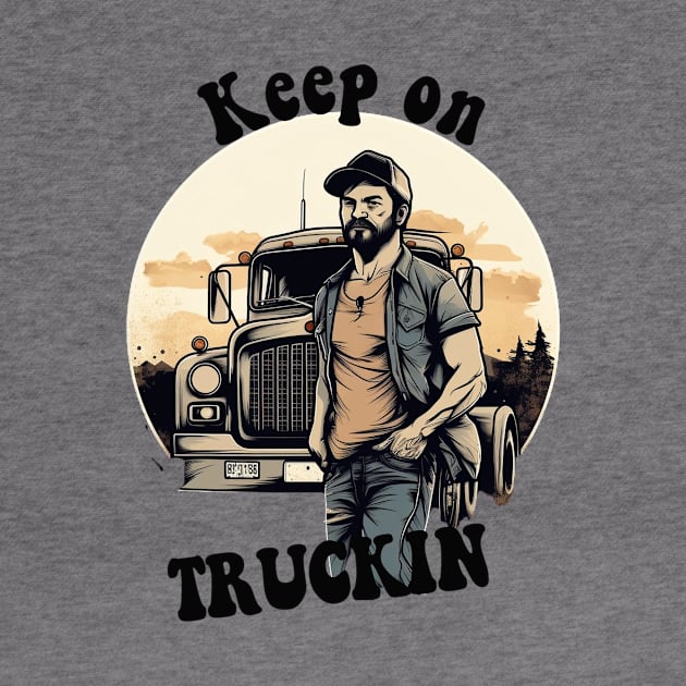 keep on truckin by kakimonkey